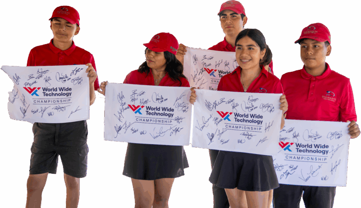 First Tee Kids at The WWT Championship